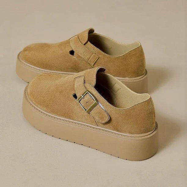 Women's Orthopedic Comfort Clogs | Suede Platform with Arch Support