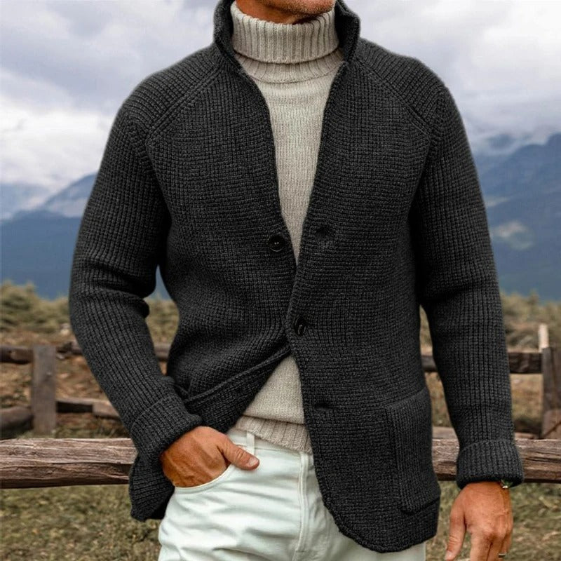 Timeless Crew Neck Sweater Jacket