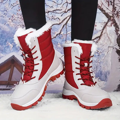 Warm Insulated Women's Winter Snow Boots
