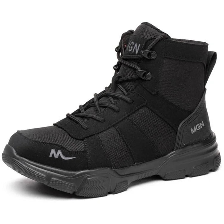 Waterproof Insulated Work Boots with Steel Toe Caps