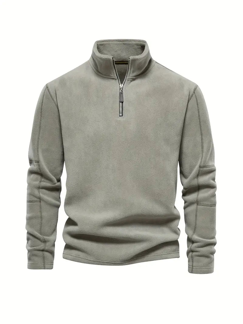 Cozy Men's Crew Neck Wool Sweater