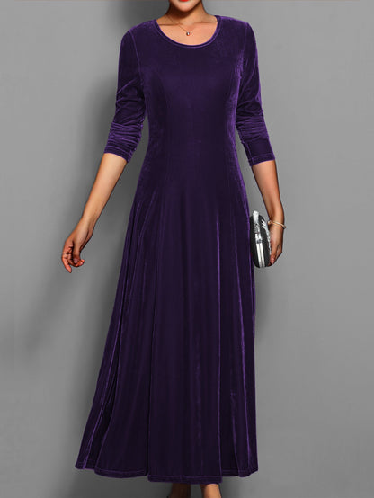 Floral Floor Length Maxi Dress with Ruffled Sleeves