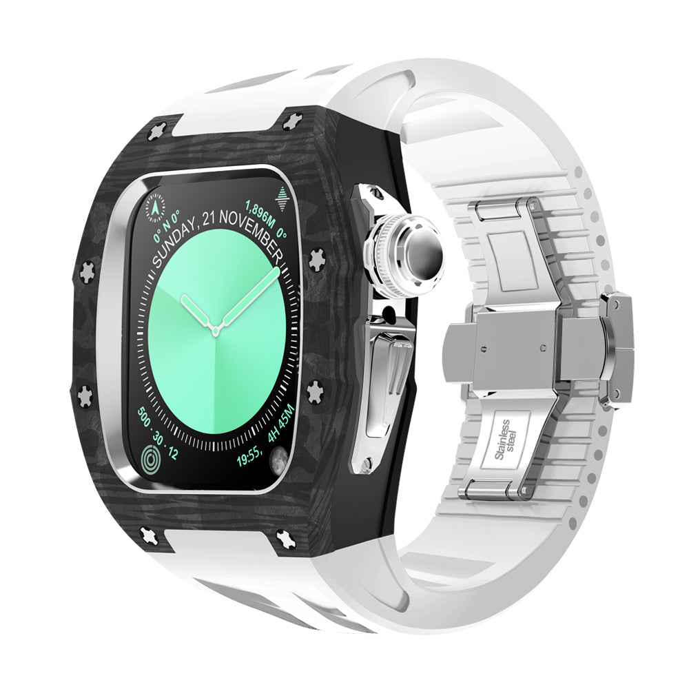 Luxury Apple Watch Carbon Case Upgrade Accessory