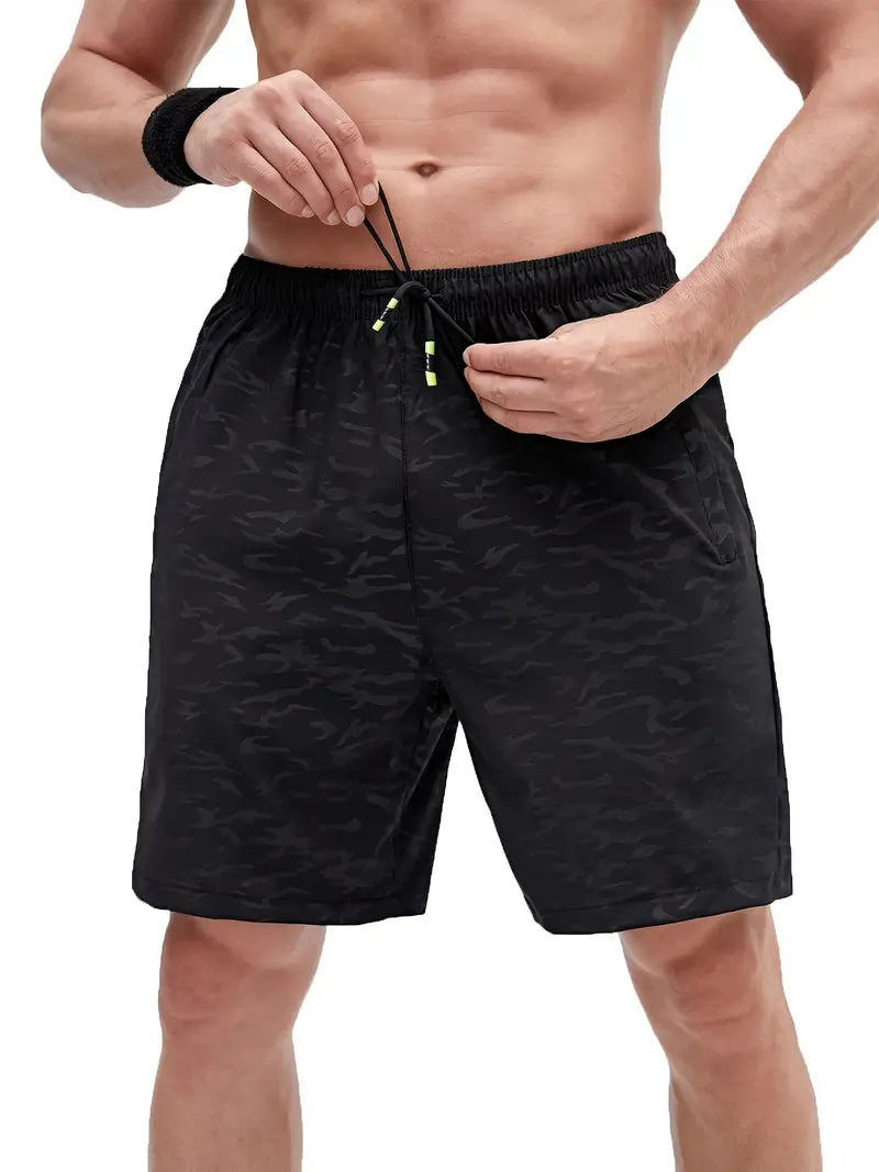 Lightweight Athletic Shorts with Secure Pockets