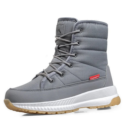 Warm Insulated Snow Boots with Laces