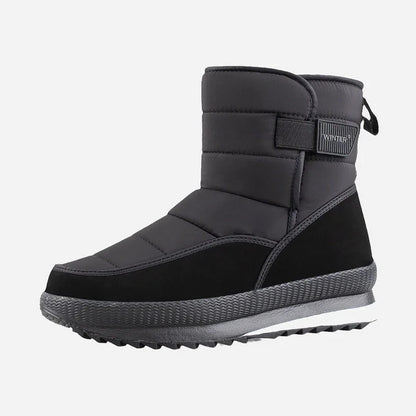 Insulated Men's Snow Boots - Waterproof and Warm