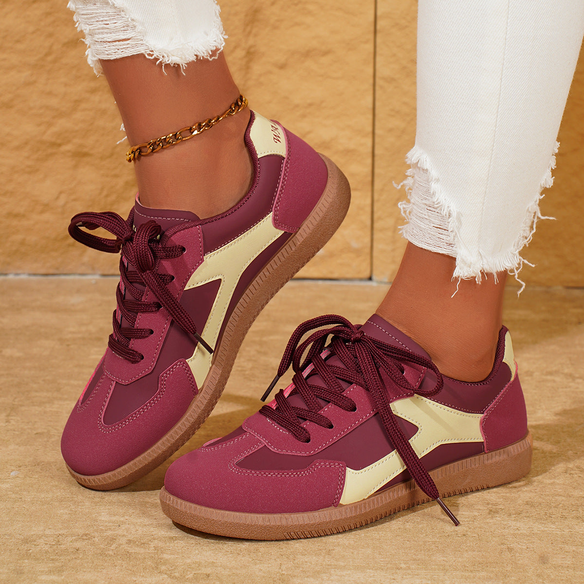Comfortable Stylish Leather Sneakers for Women