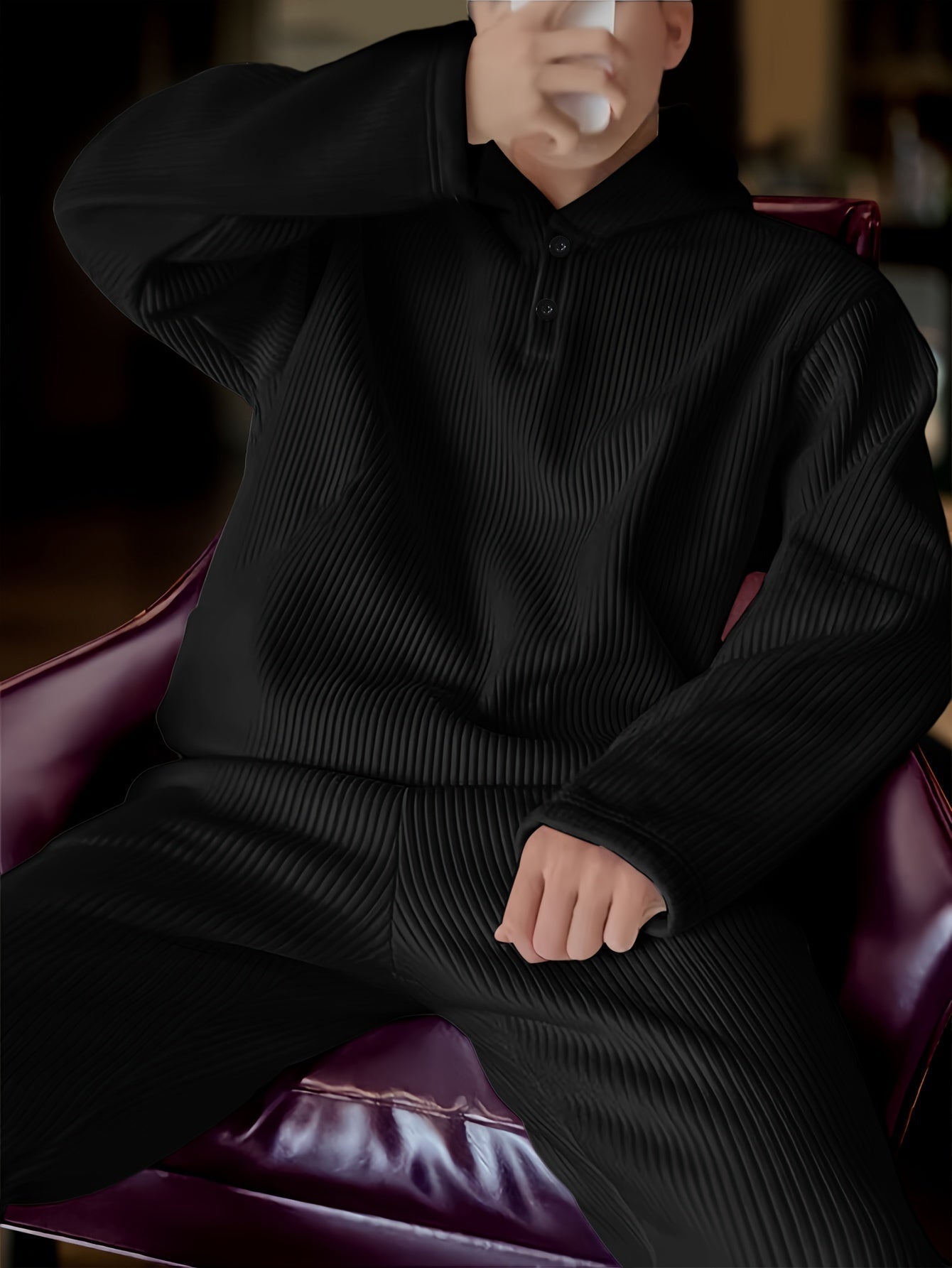Comfortable Mens Athletic Track Suit Set - OutfitLondon