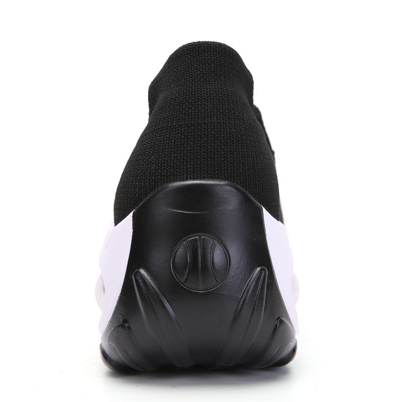 Women's Fly-Woven Fabric Athletic Low Heel Sneakers