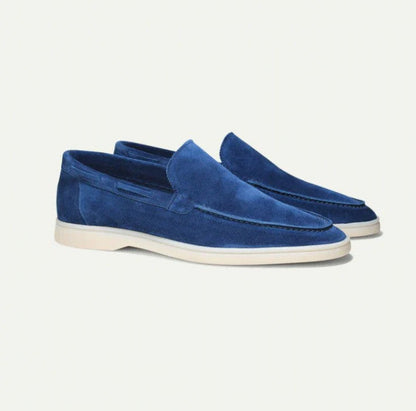 Soft Leather Slip On Shoes