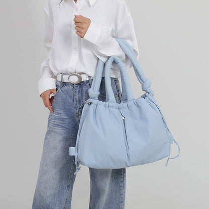 Vegan Leather Tote Shoulder Bag