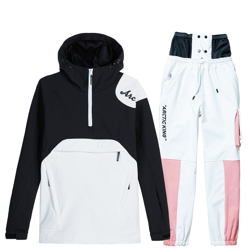 Men's Windproof Durable Ski Suit for Outdoor Sports