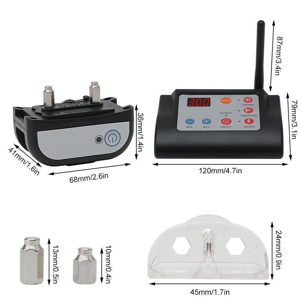 Invisible Dog Fence - Wireless Dog Fence With Collar - Waterproof Designed Wireless Dog Fence - Pet Training Device