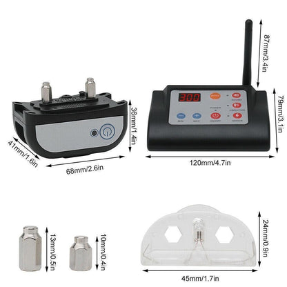 Invisible Dog Fence - Wireless Dog Fence With Collar - Waterproof Designed Wireless Dog Fence - Pet Training Device
