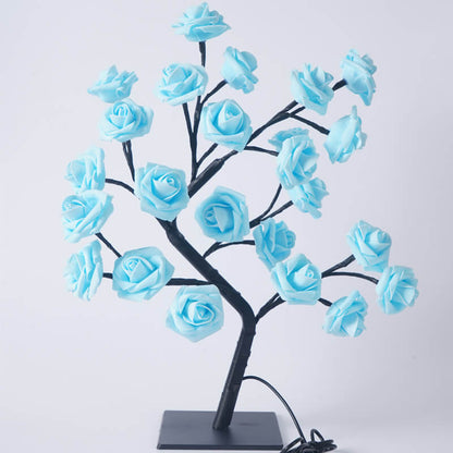 LED Rose Tree Table Lamp | Sparkly Trees