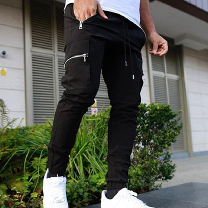 Tough Men's Work Pants with Safe Storage Pockets