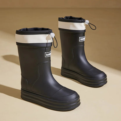 Fashionable Women's Rain Boots for Autumn