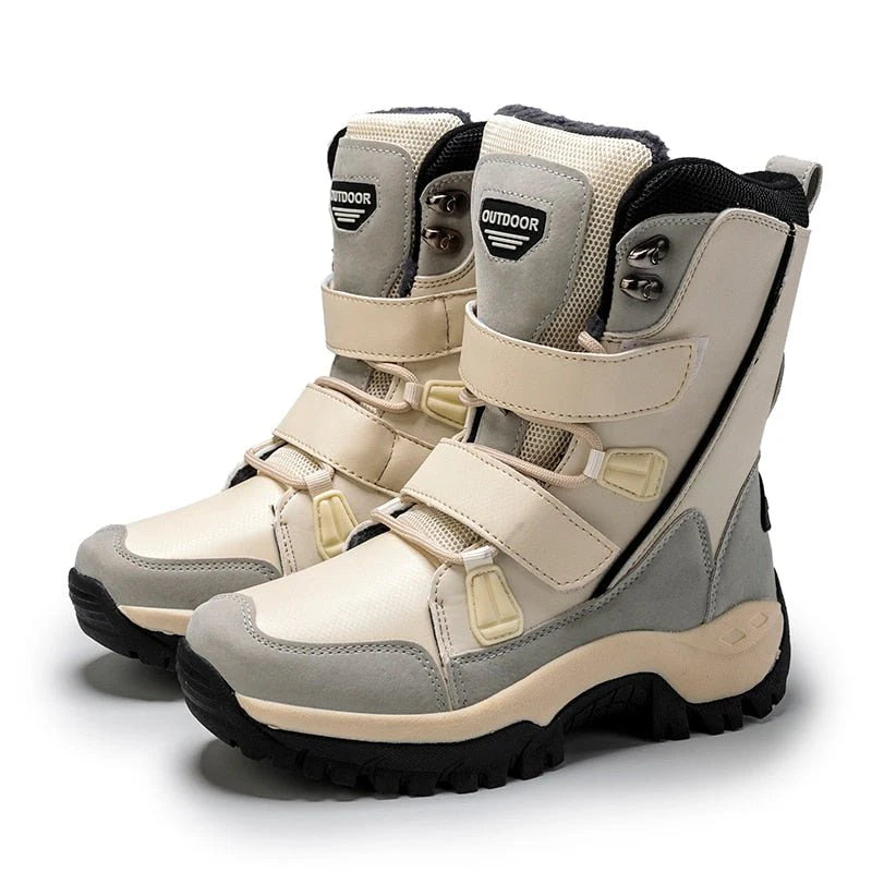 Women's Winter Boots - Beige