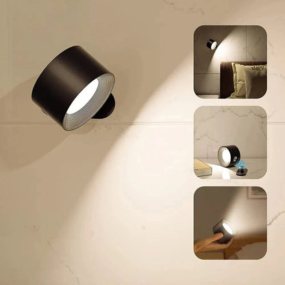 Cordless Wall Lamp - Battery Operated Light - Rechargeable Wall Light - Ambilume