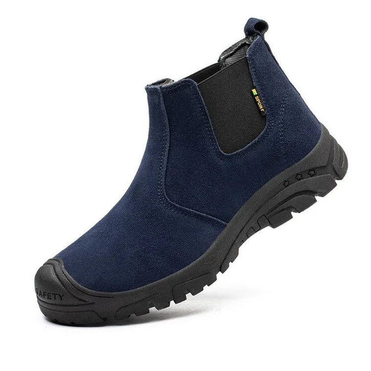 Tough Steel Toe Men's Work Boots - Strong and Lightweight