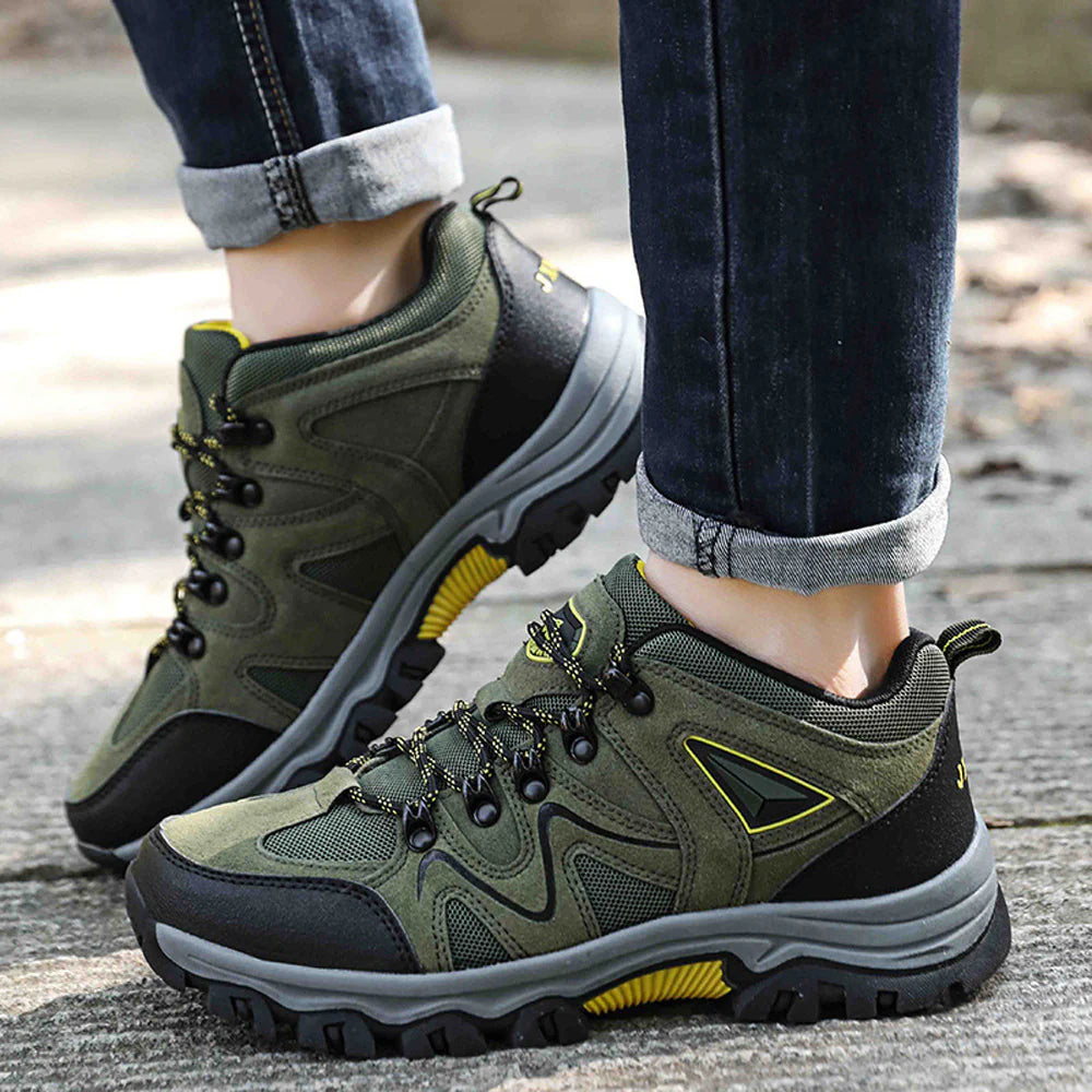 Men's Outdoor Shoes – Waterproof & Non-Slip For Trekking & Hiking