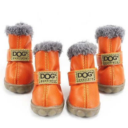 Dog Snow Winter Boots - Waterproof Puppy Paw Protectors