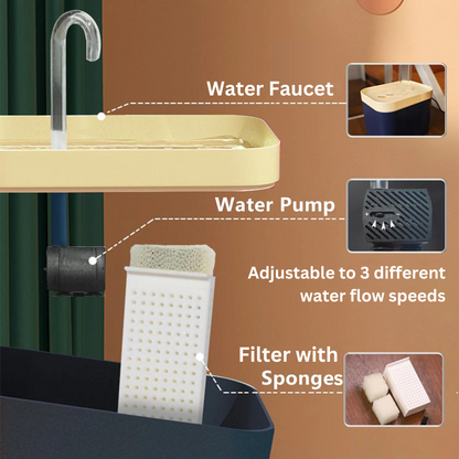 Filtered Water Fountain for Cats