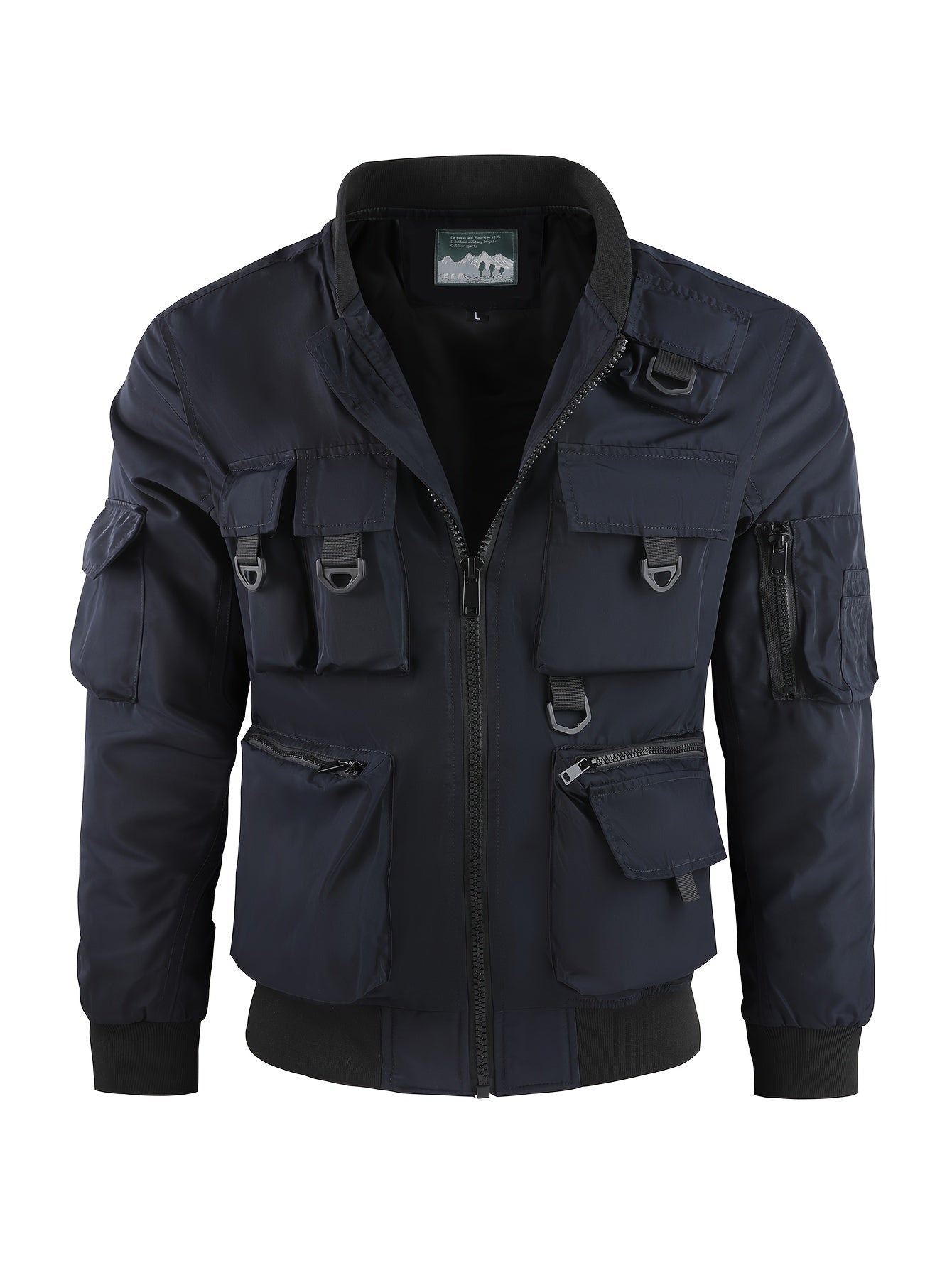 Durable Men's Outdoor Jacket with Multiple Storage Pockets - OutfitLondon
