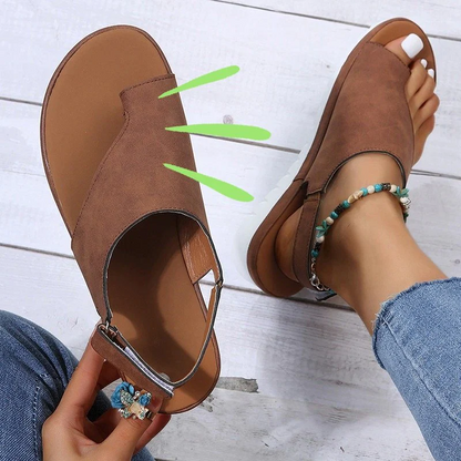 Bunion Corrector Sandals with Back Strap