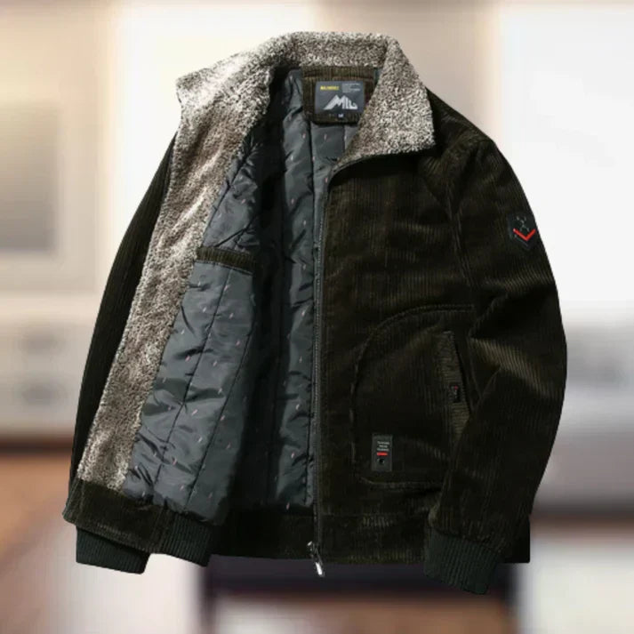 Warm Men's Fleece Jacket Coat