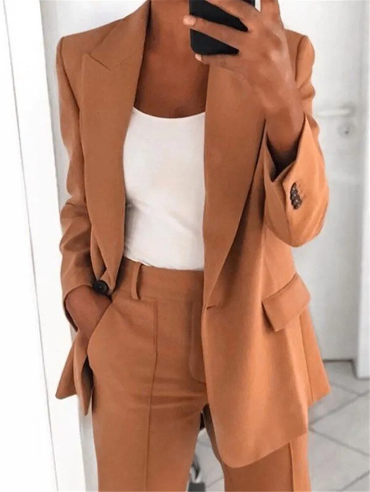 Women's 2 Piece Suit Set