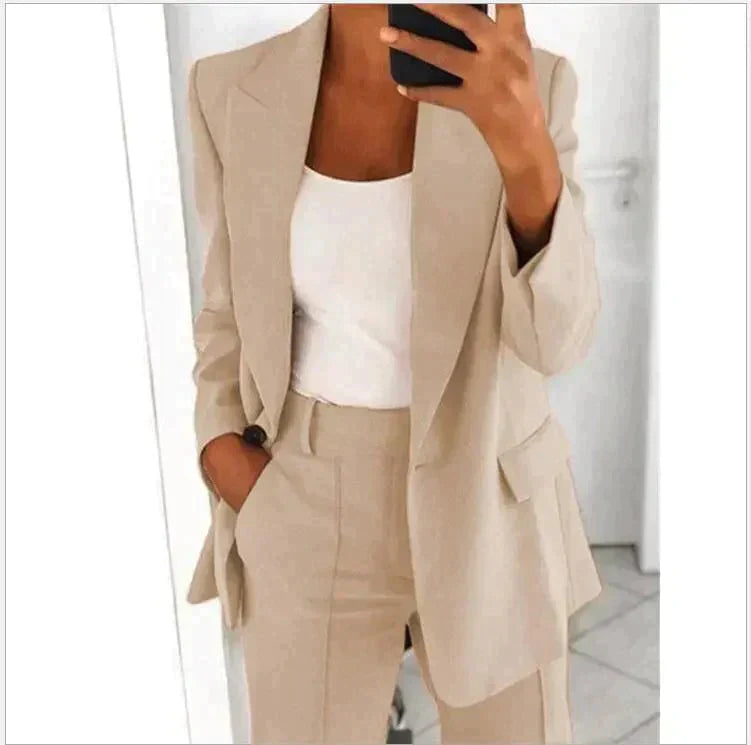 Women's 2 Piece Suit Set