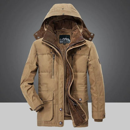 Insulated Men's Winter Coat | Warm