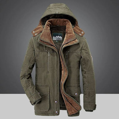 Insulated Men's Winter Coat | Warm