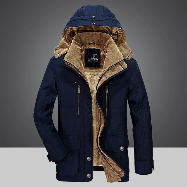 Waterproof Mens Thermal Winter Parka Jacket