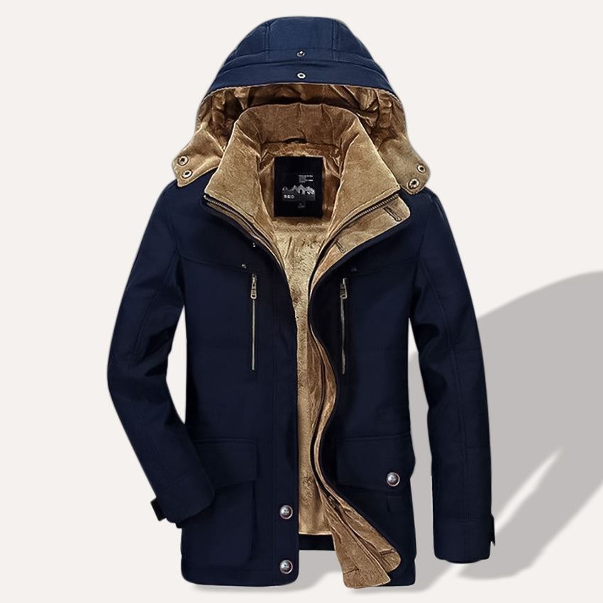 Waterproof Mens Thermal Winter Parka Jacket - OutfitLondon