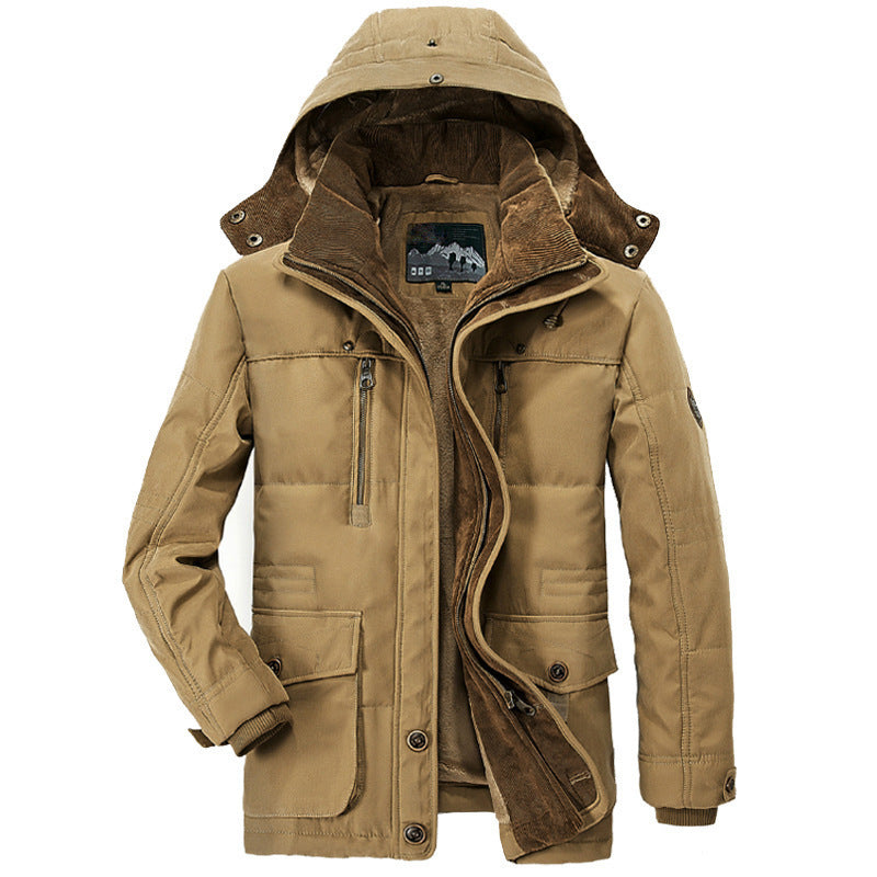 Insulated Men's Winter Coat | Warm