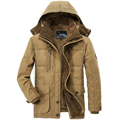 Insulated Men's Winter Coat | Warm