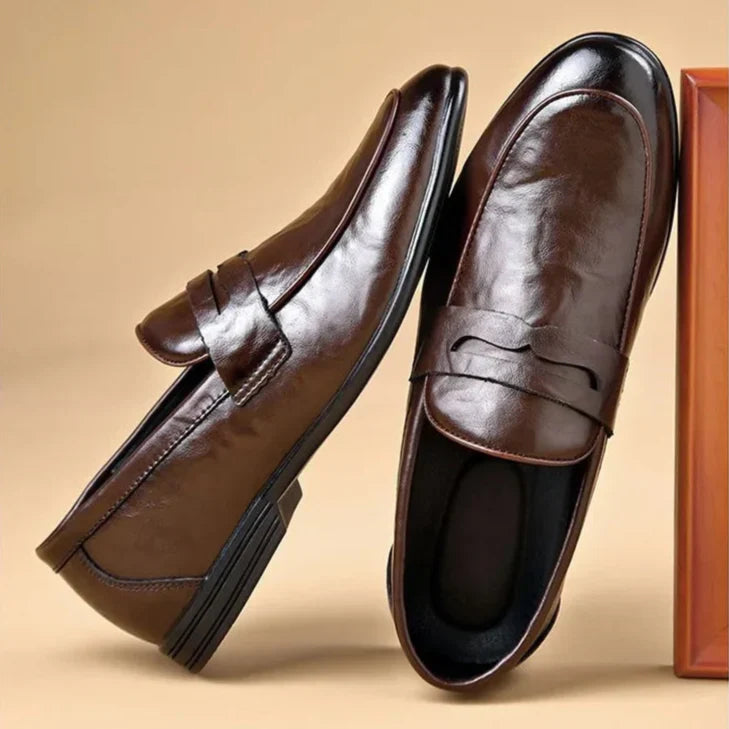 Authentic Premium Leather Slip On Shoe