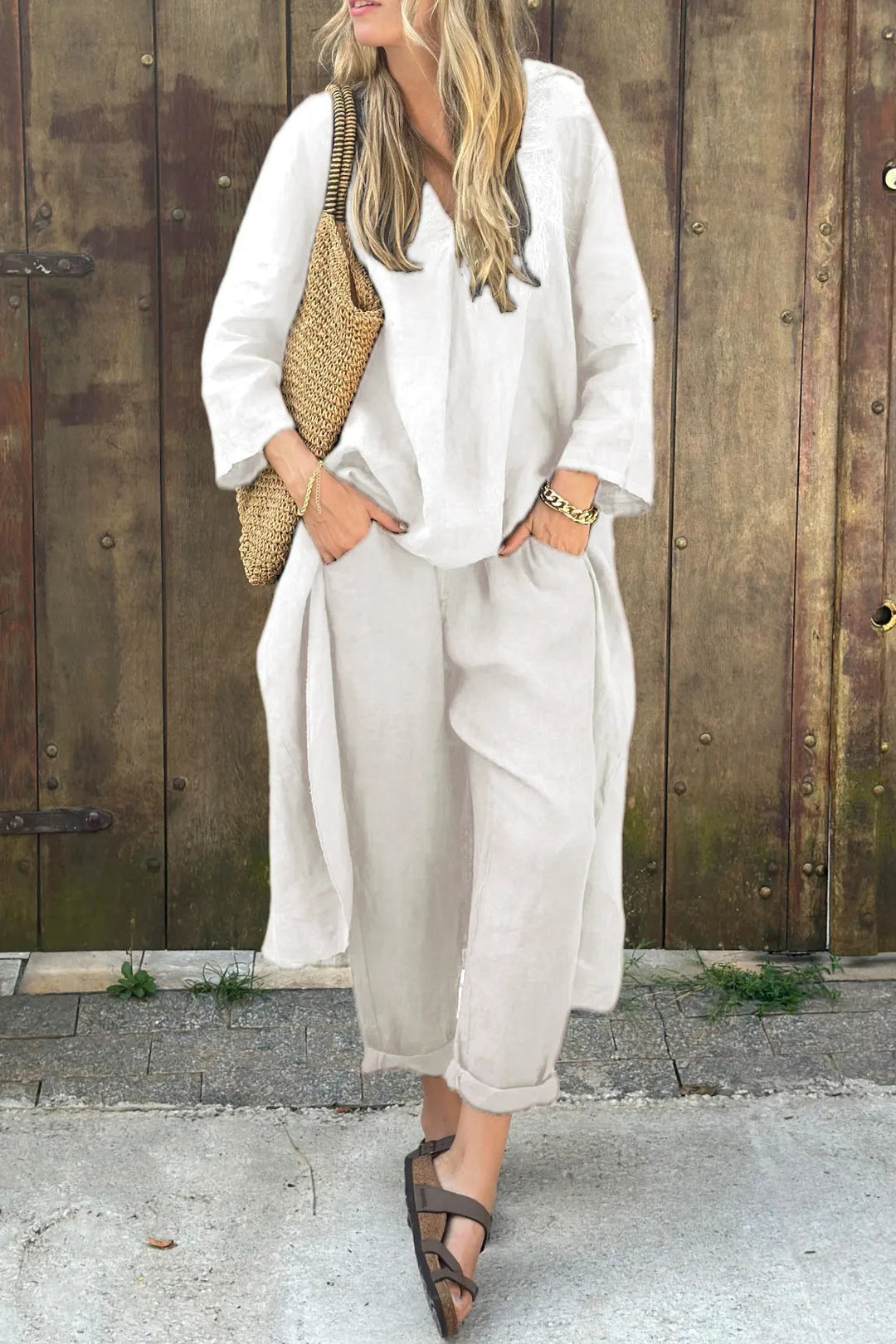 Women's Soft Cozy 2 Piece Lounge Set