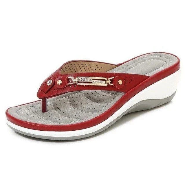 Comfortable Cushioned Beach Flip Flop Sandals
