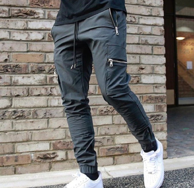 Tough Men's Work Pants with Safe Storage Pockets