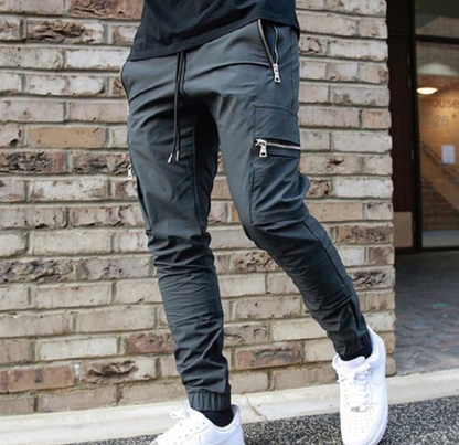 Tough Men's Work Pants with Safe Storage Pockets