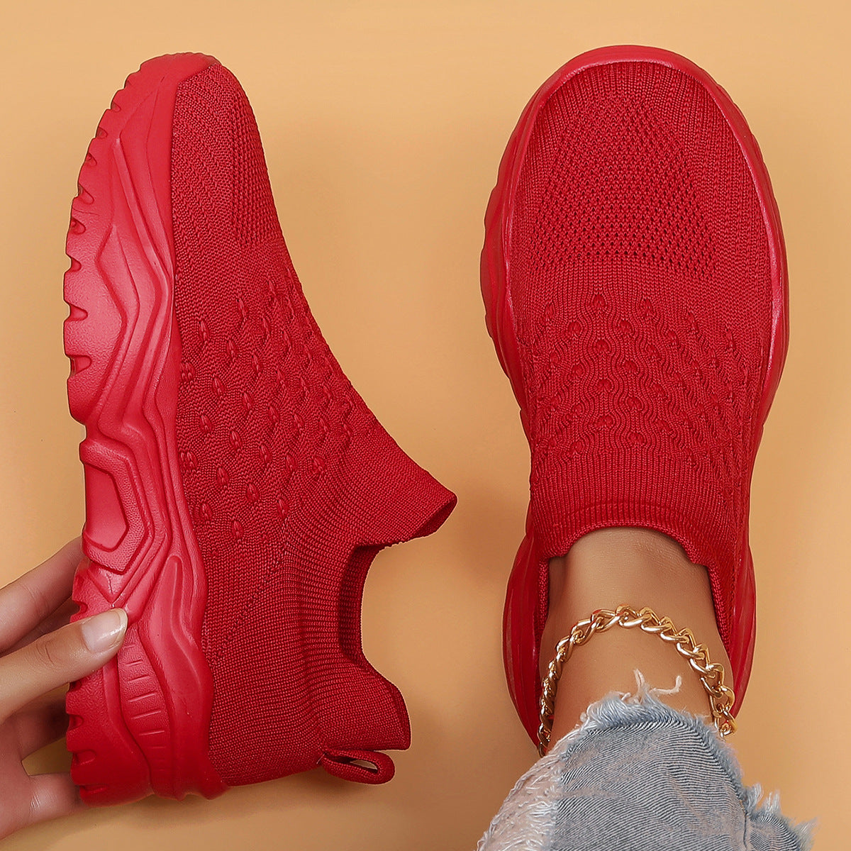 Women's Orthopedic Comfortable Shoes for Long Periods of Standing and Walking