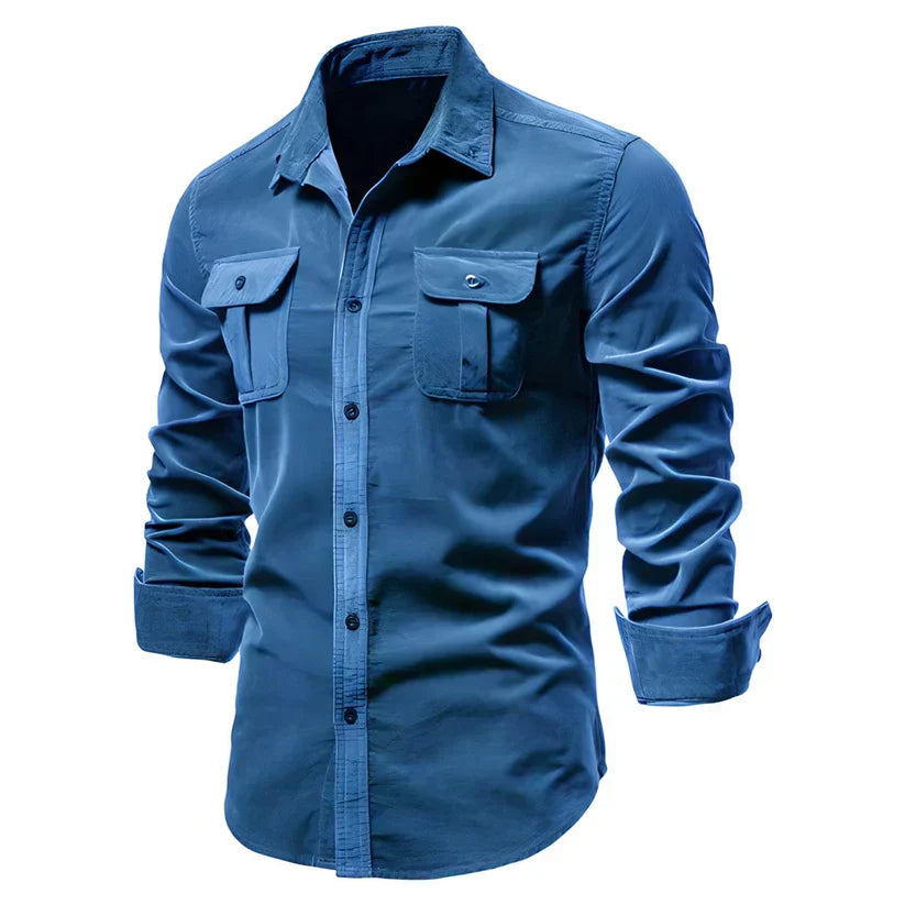 Rugged Textured Mens Shirt