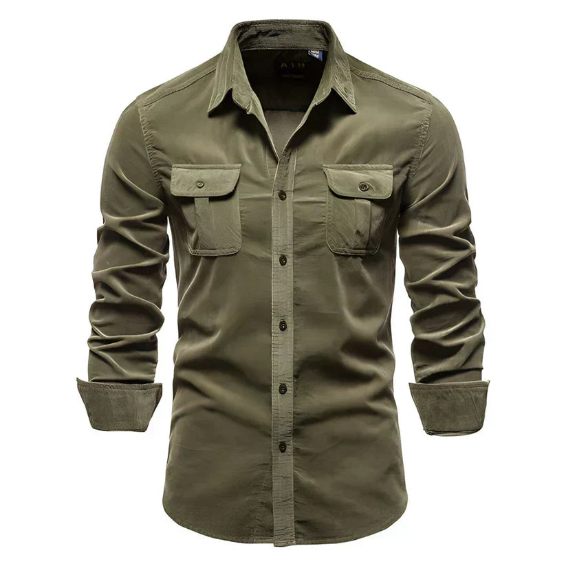Rugged Textured Mens Shirt