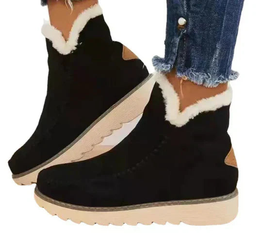 Soft Sheepskin Ankle Boots for Women