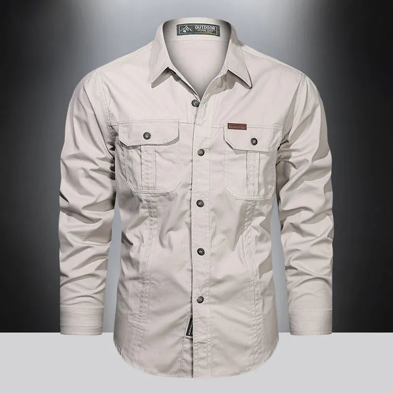 Practical Work Shirt for Men - OutfitLondon