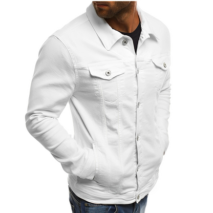 Cool Breathable Denim Jacket for Men