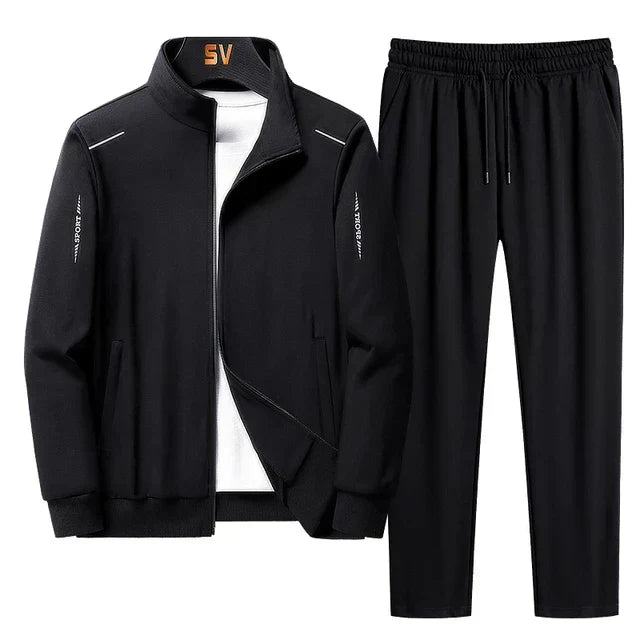 Athletic 2 Piece Tracksuit Set for Men - OutfitLondon